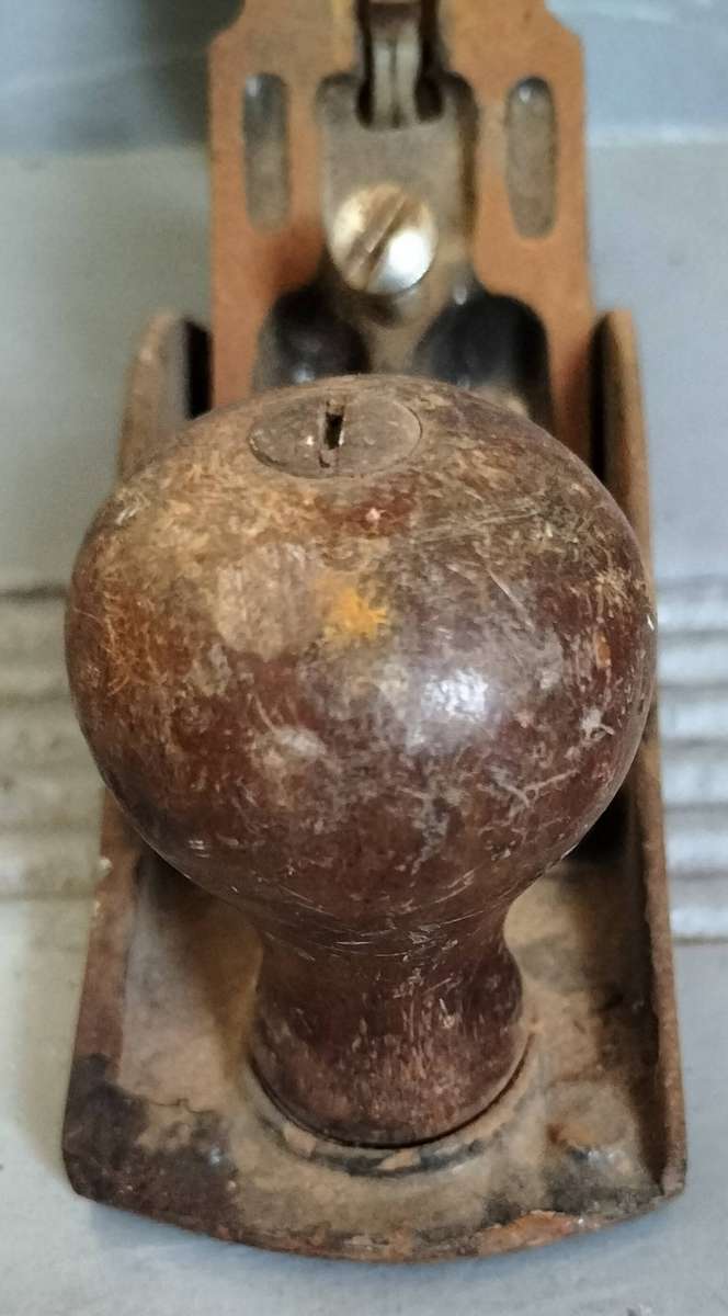Vintage rusted #3 wood plane - For the restorer