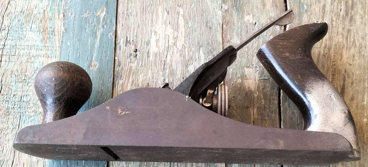 Vintage Stanley #4 wood plane - Made in England - Incomplete