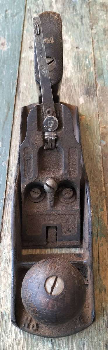 Vintage Stanley #4 wood plane - Made in England - Incomplete