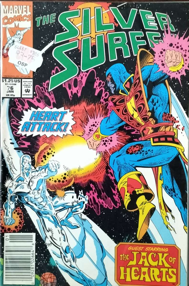 Vintage Marvel Comic - Silver Surfer #76