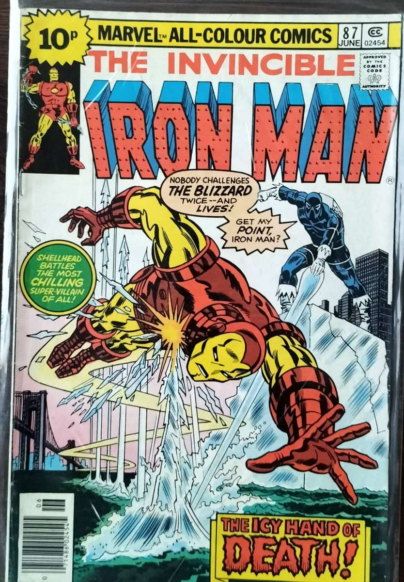 Vintage Marvel Comic - The invincible Iron Man #87
