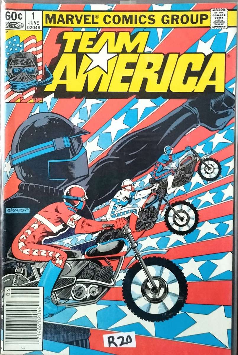 Vintage Marvel Comic - Team America #1