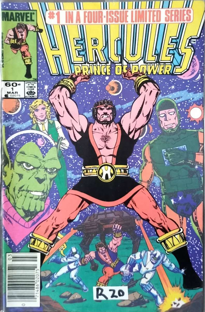 Vintage Marvel Comic - Hercules - Prince of power #1
