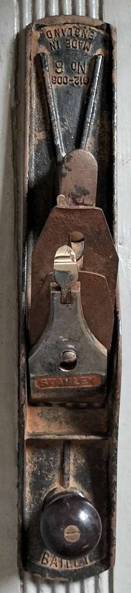 Vintage Stanley wood plane #6 - Made in England - for the restorer