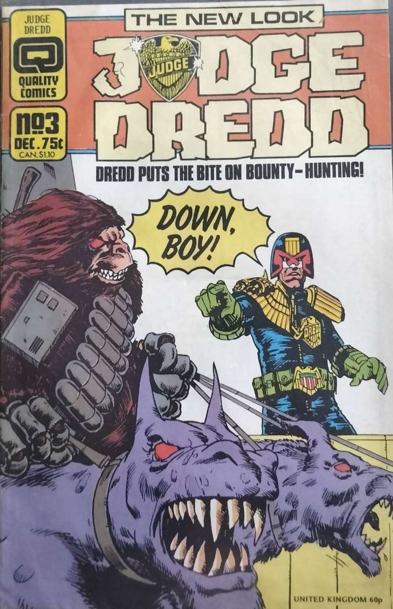 Vintage QC Comic - Judge Dredd #3