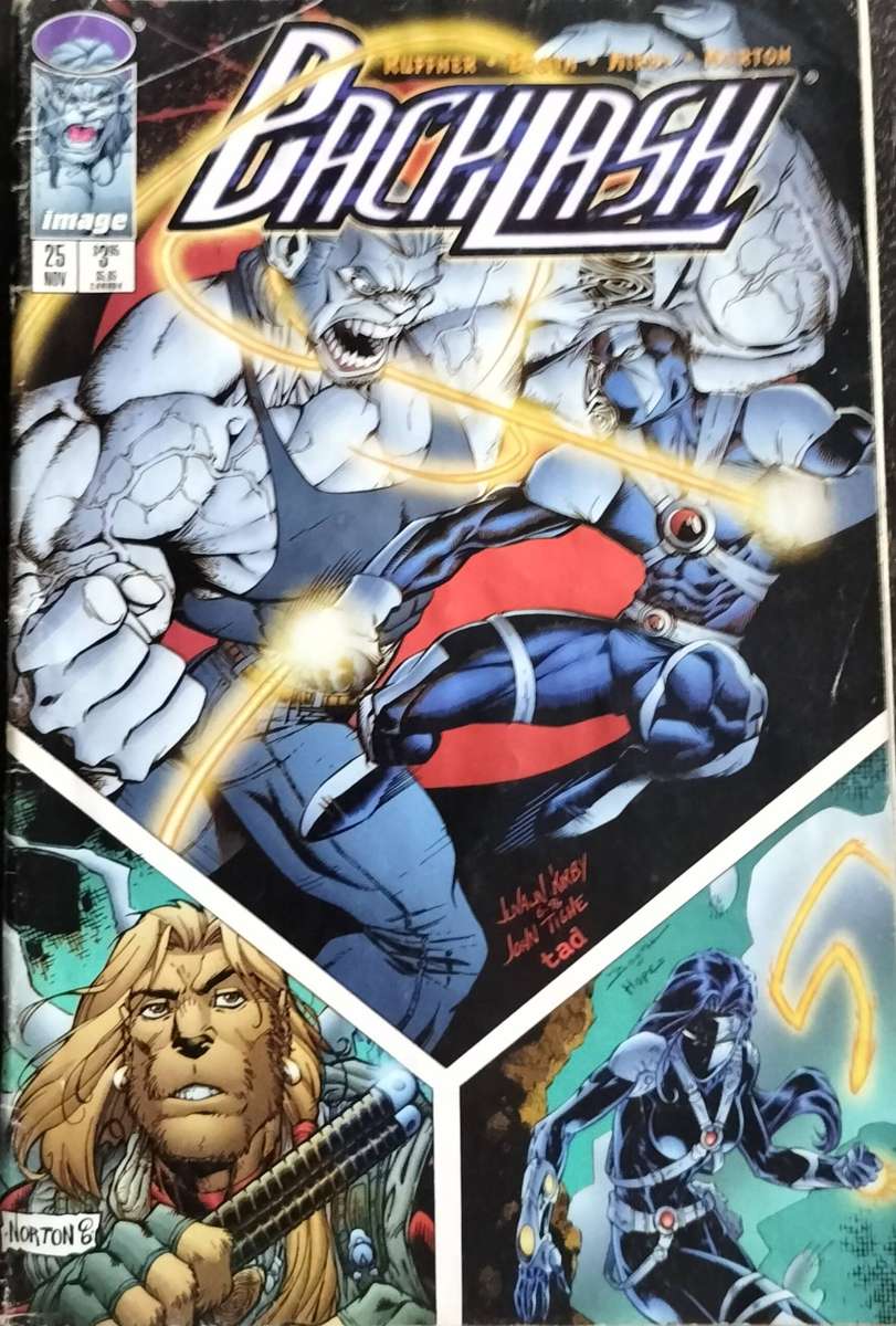 Vintage Image Comic - Backlash #25