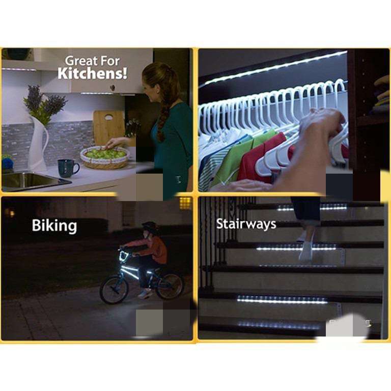 Flexi Lights Flexible LED Light Strips Set of Two 12" Strips In A Pack