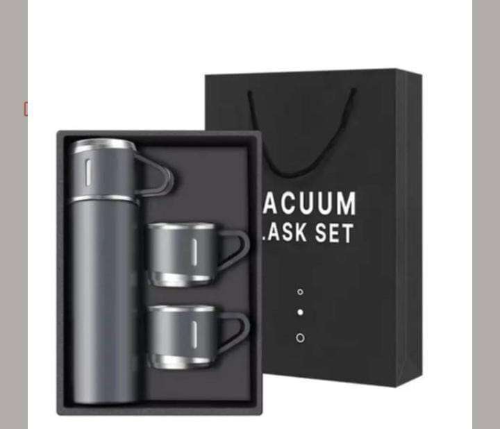 Flask Set Black