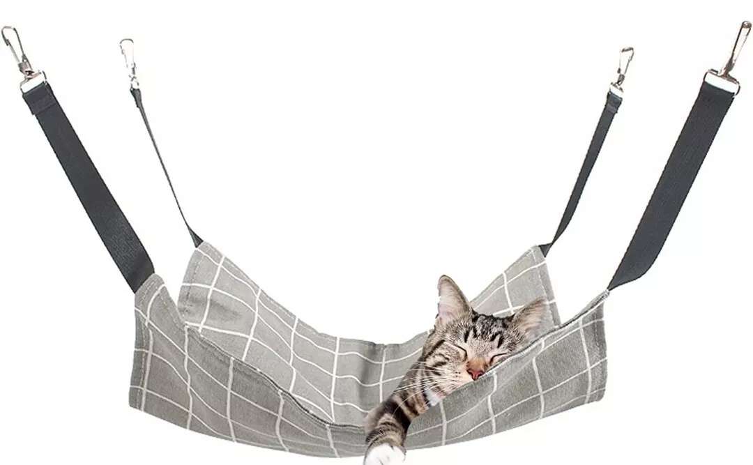 Pet Hammocks Grey And Green