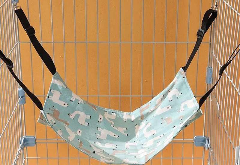 Pet Hammocks Grey And Green