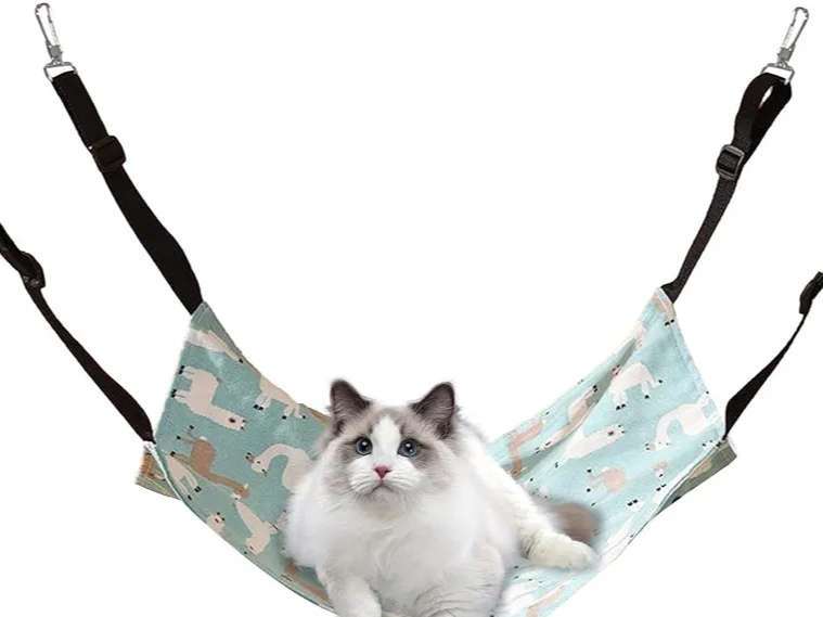 Pet Hammocks Grey And Green