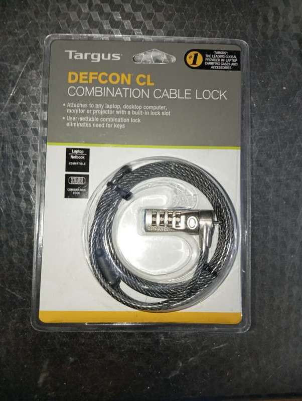 Laptop Combination Anti Theft Lock