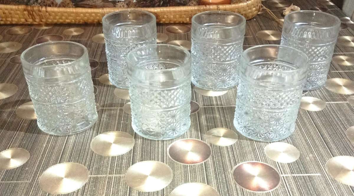 6PC DRINKING GLASSES SET