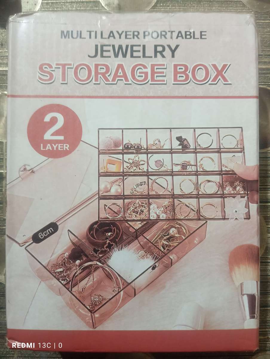 Multi Layer Acrylic Jewellery Box