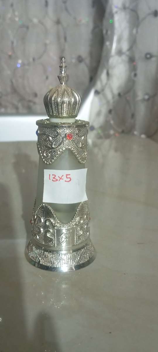 3pc Vintage Arabian Glass Bottles