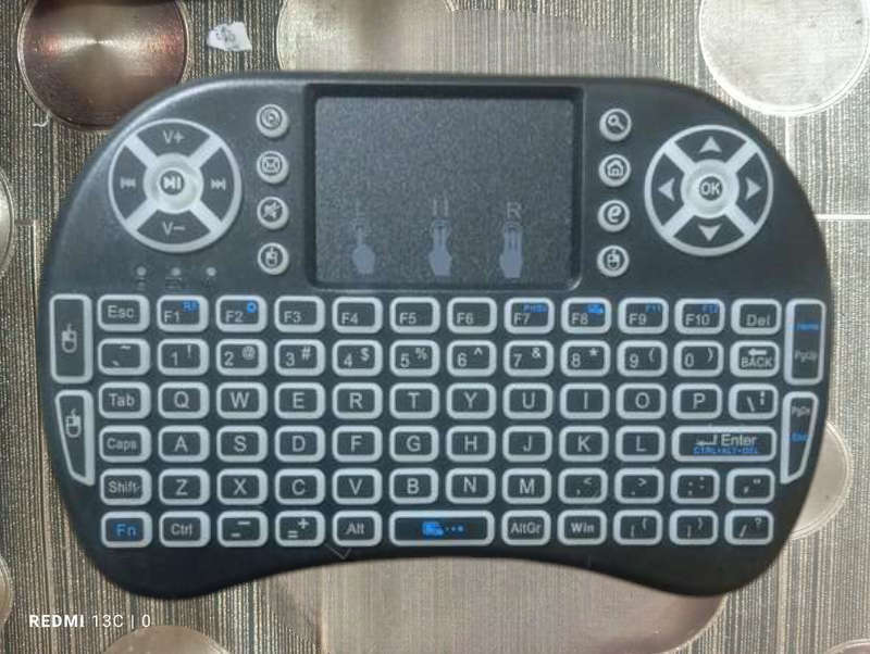 Mini Wireless BackLit Rechargeable Keyboard