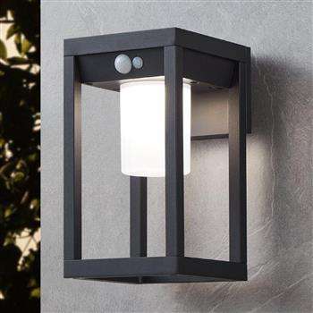 Solar Flair Cylindrical Wall Mount Outdoor Light