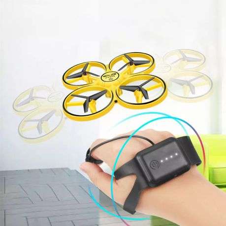 Hand Gesture Control Induction Drone