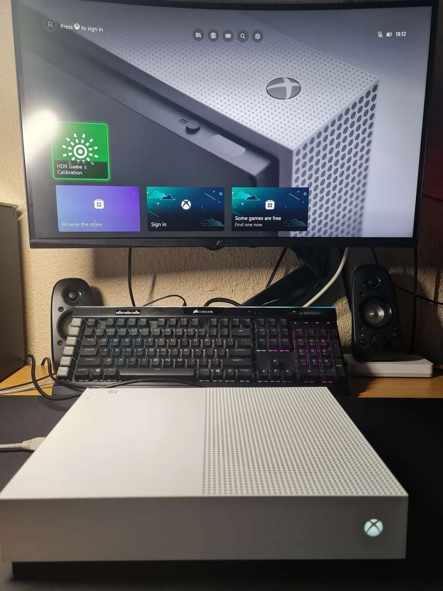 MICROSOFT XBOX ONE S, ALL DIGITAL EDITION, 1 TB, CONSOLE ONLY