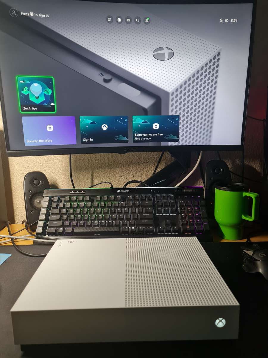 MICROSOFT XBOX ONE S, ALL DIGITAL EDITION, 1 TB, CONSOLE ONLY