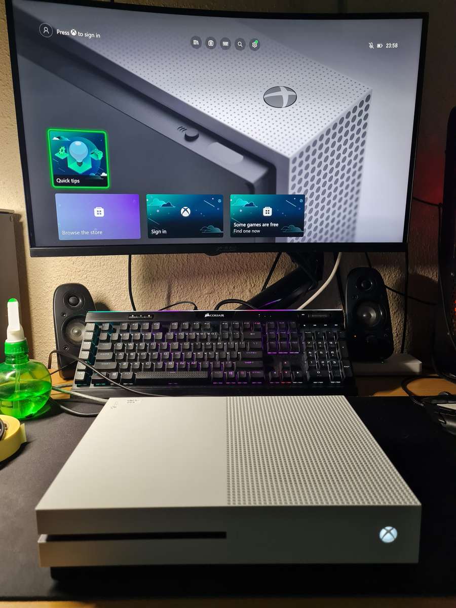MICROSOFT XBOX ONE S, 1 TB (CONSOLE ONLY) - Fully Tested and working 100%