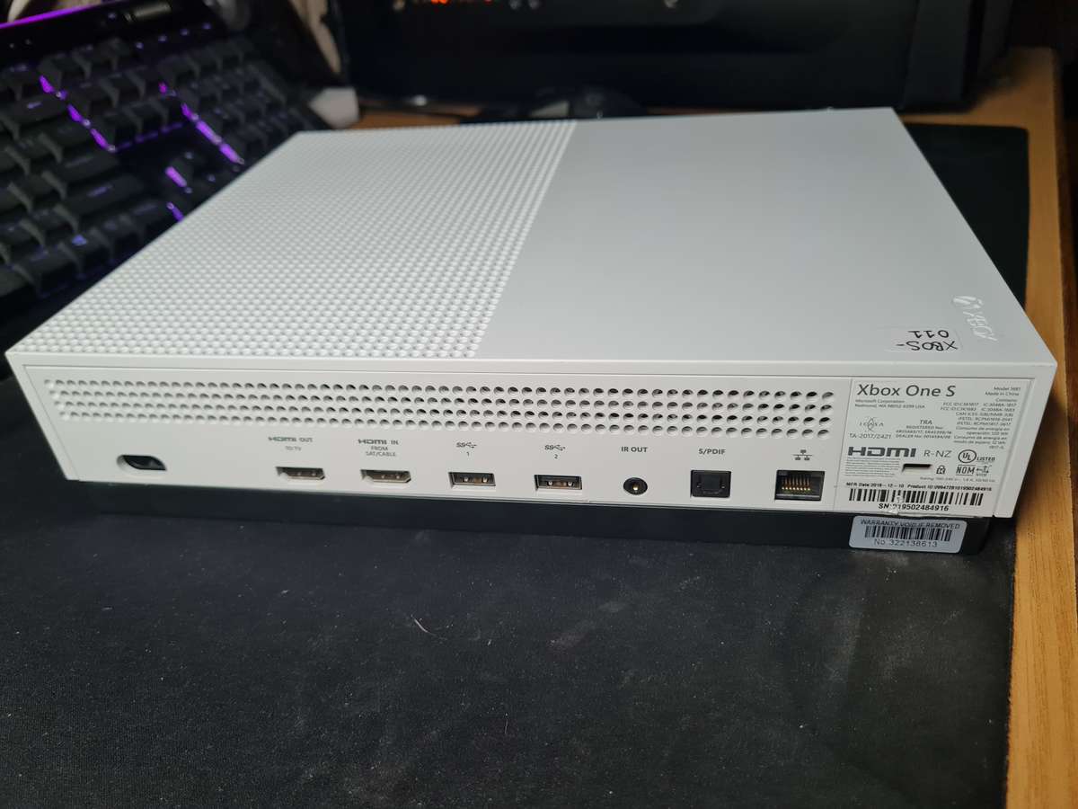 MICROSOFT XBOX ONE S, 1 TB (CONSOLE ONLY) - Fully Tested and working 100%