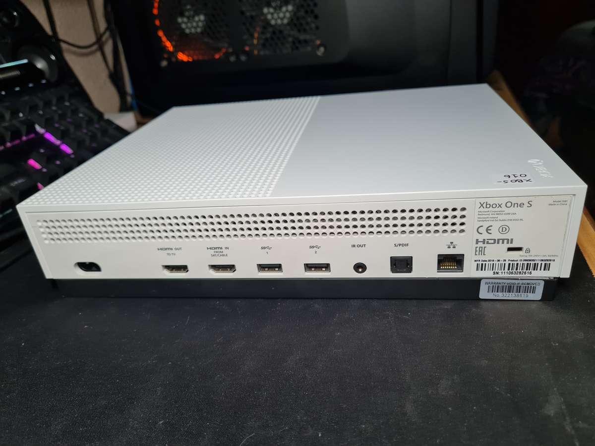 MICROSOFT XBOX ONE S, 1 TB (CONSOLE ONLY) - Fully Tested and working 100%