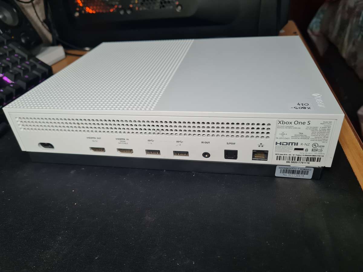 MICROSOFT XBOX ONE S, 1 TB (CONSOLE ONLY) - Fully Tested and working 100%