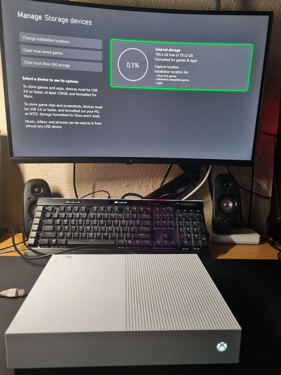 MICROSOFT XBOX ONE S, ALL DIGITAL EDITION, 1 TB, CONSOLE ONLY