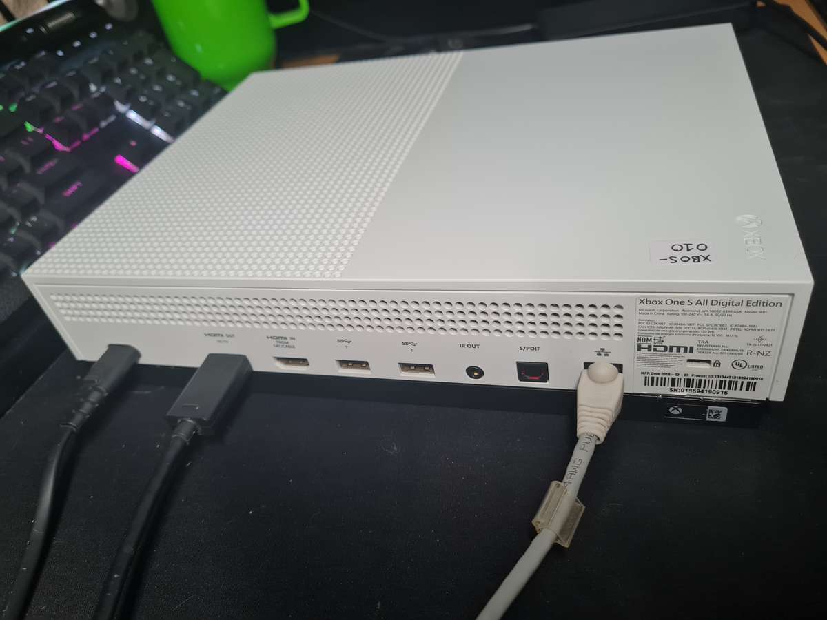 MICROSOFT XBOX ONE S, ALL DIGITAL EDITION, 1 TB, CONSOLE ONLY