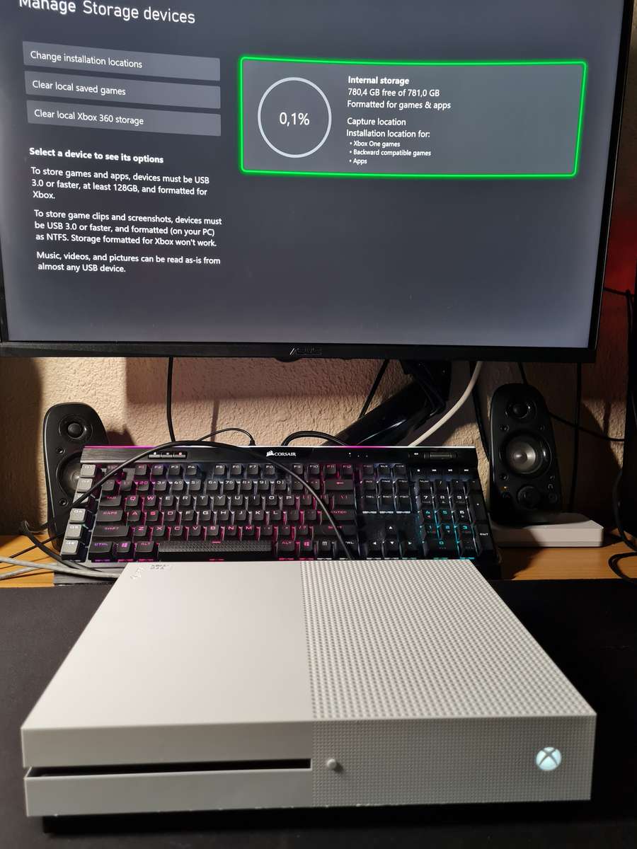 MICROSOFT XBOX ONE S, 1 TB (CONSOLE ONLY) - Fully Tested and working 100%