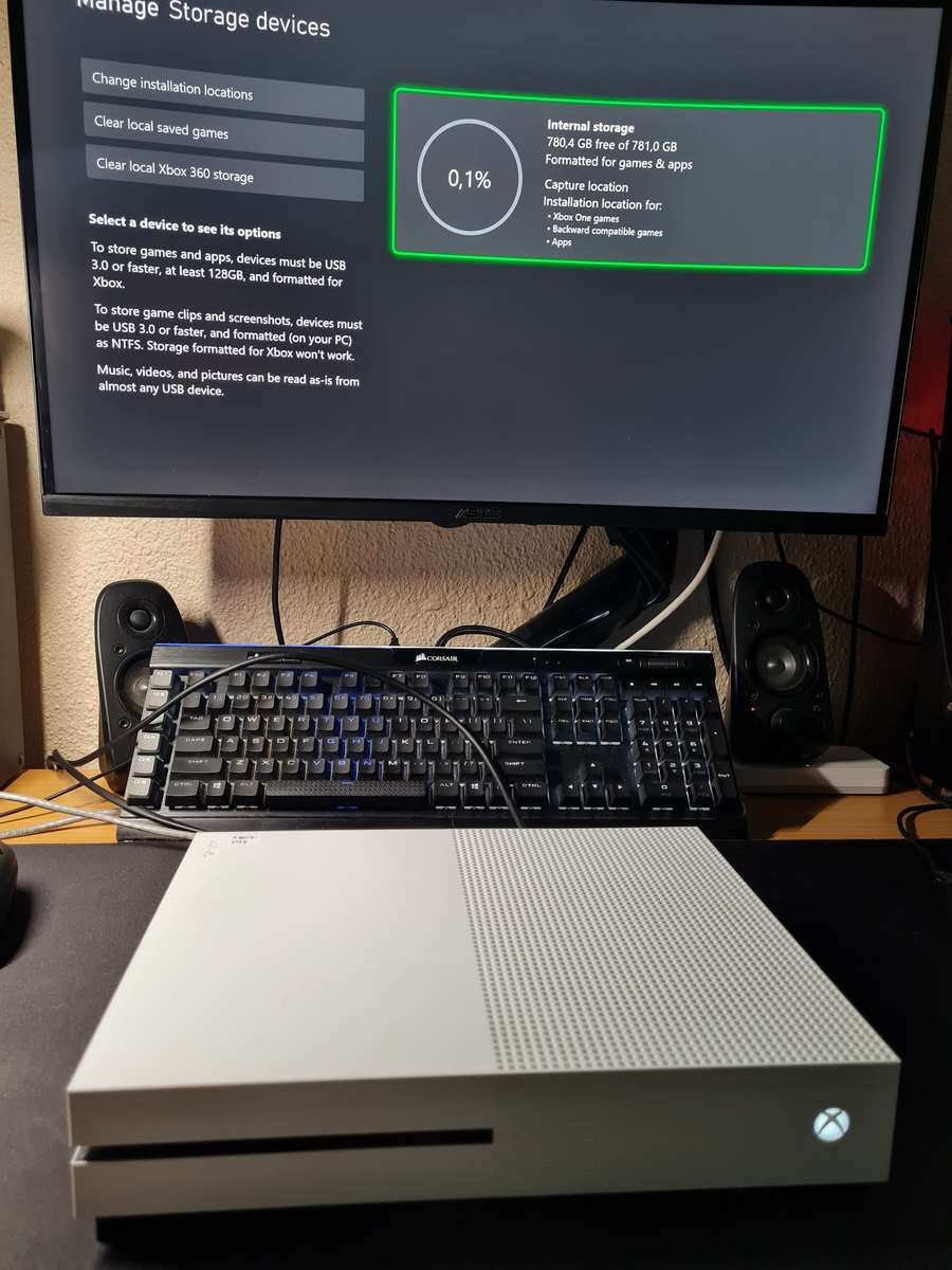 MICROSOFT XBOX ONE S, 1 TB (CONSOLE ONLY) - Fully Tested and working 100%