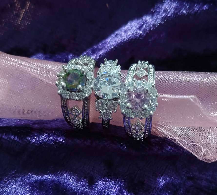3 Stunning Rings, Costume Jewelry