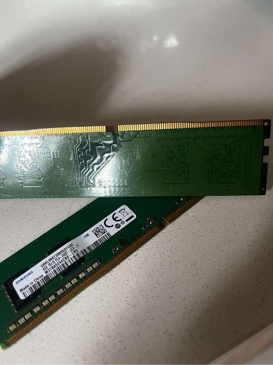 2x 4GB DDR4 Desktop RAM