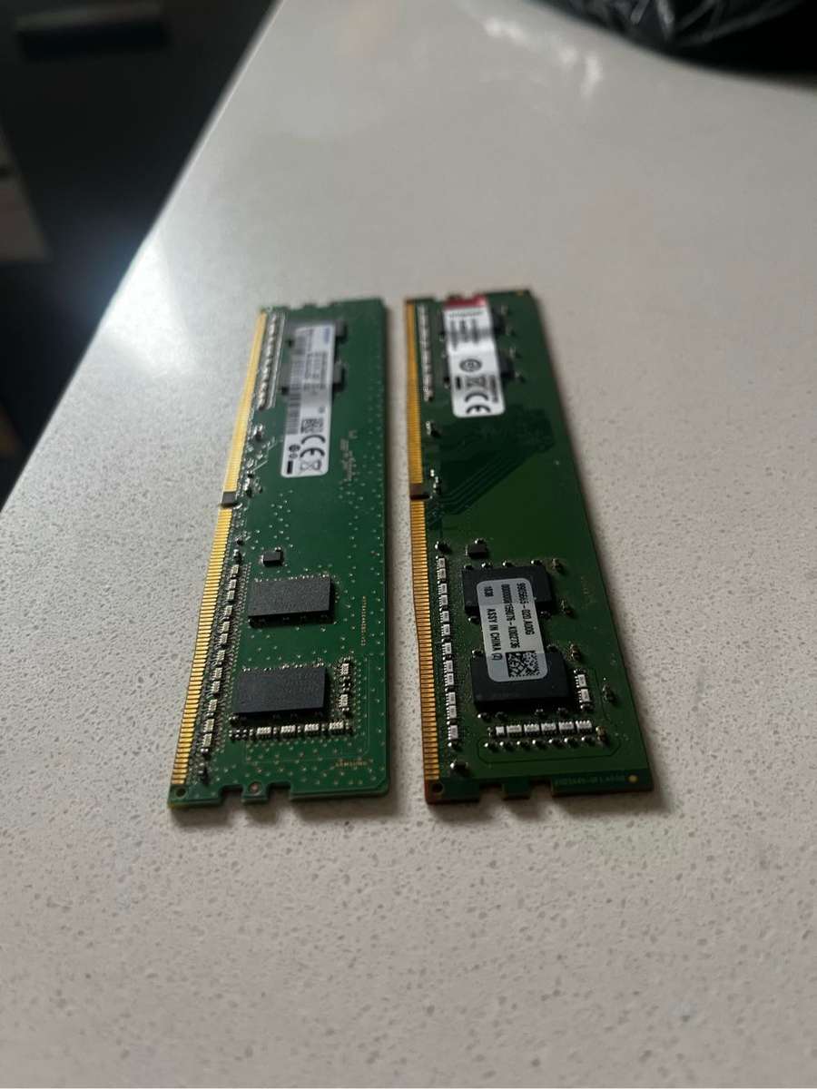 2x 4GB DDR4 Desktop RAM