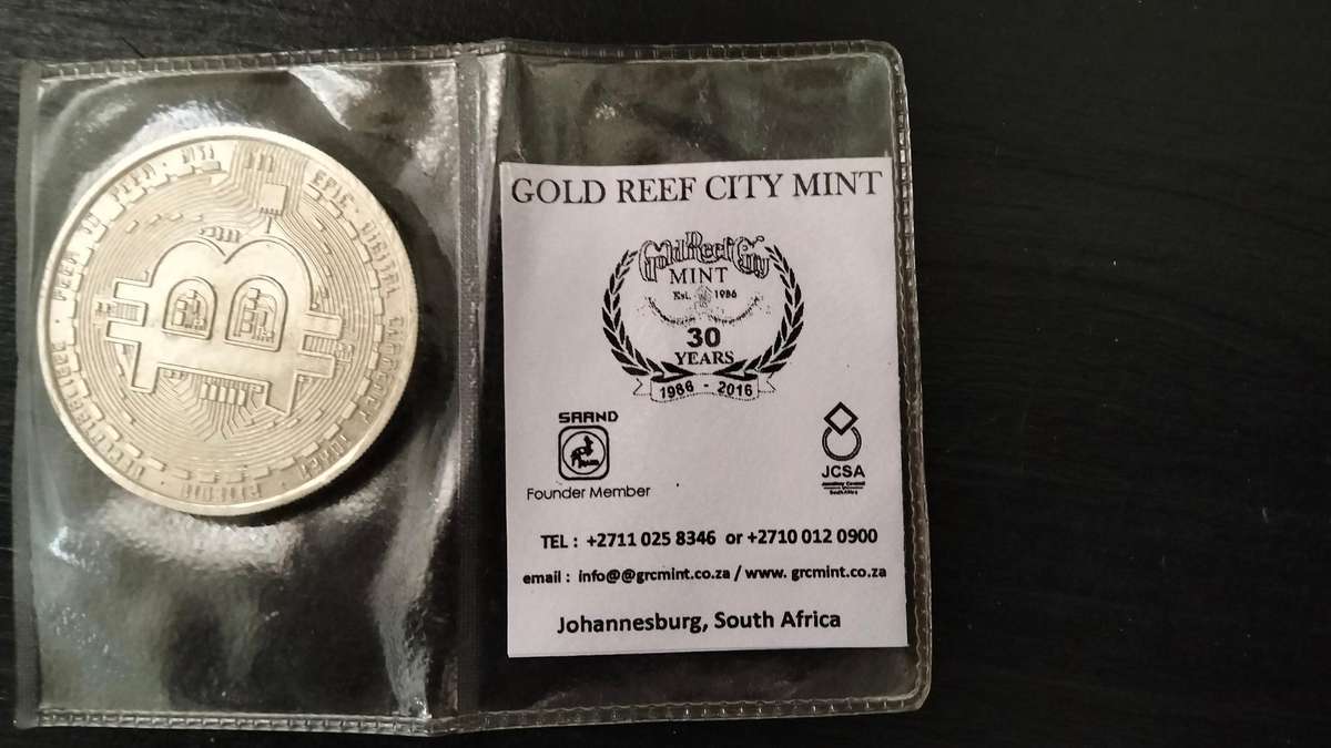 2022 "Bitcoin" 1 Oz Fine Silver Coin