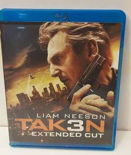 DVD movie  : Blu Ray - Taken Extended Cut , Liam Neeson - good condition