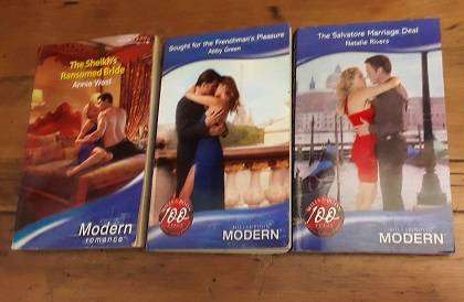 Books : three Romance Books