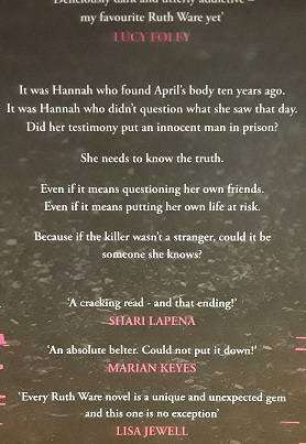 Books :  The It Girl , Ruth Ware  ( paperback )