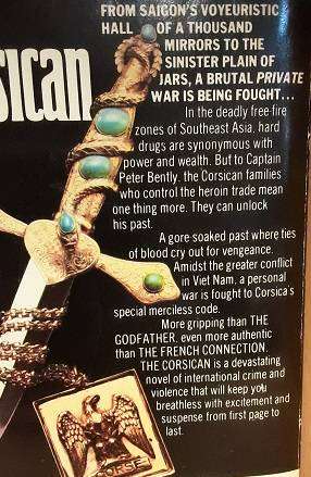 Books :  Corsican , William Hefferman  -  paperback