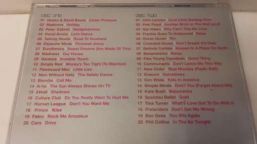 CD Music - Platinum 80's- good condition