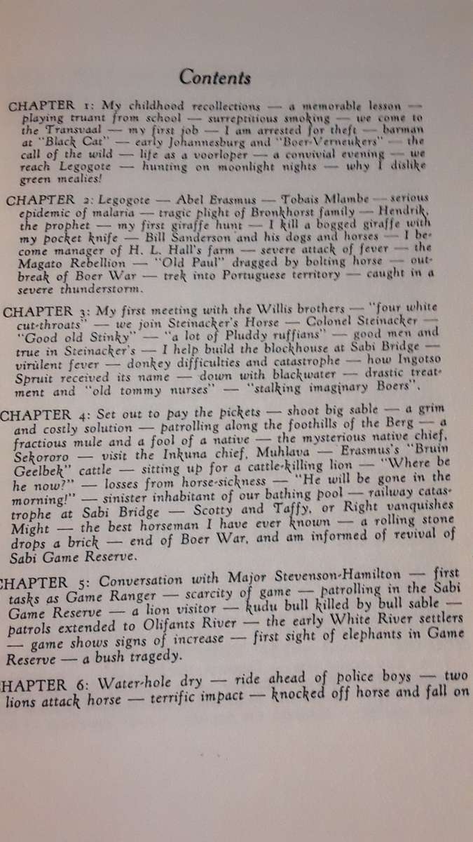 BOOKS -  Memories of a Game Ranger - H Wolhuter