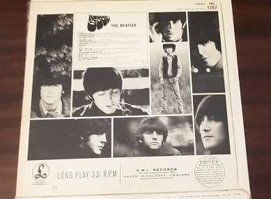 LP Vinyl Records - The Beatles , Rubber Soul  - LP very good condition