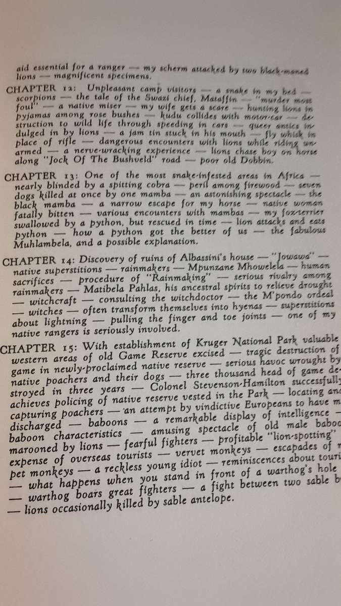 BOOKS -  Memories of a Game Ranger - H Wolhuter