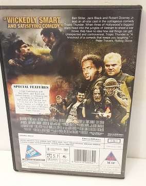 DVD  movie  :  Tropic Thunder   - good condition