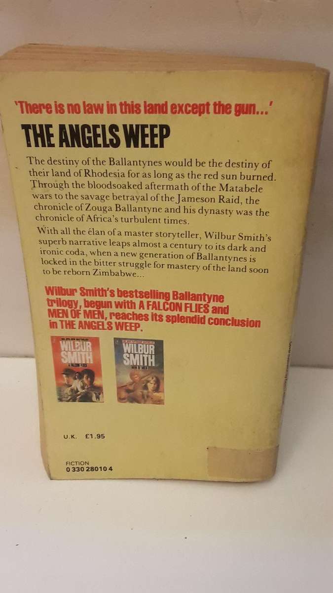 Book : The Angels Weep , Wilbur Smith