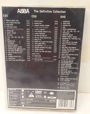 music -  ABBA - The Definitive Collection 2 CD'S And DVD - Excellent condition