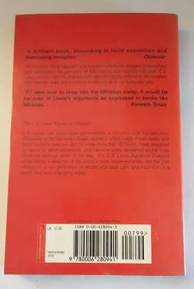 Books : Miracles - C S Lewis