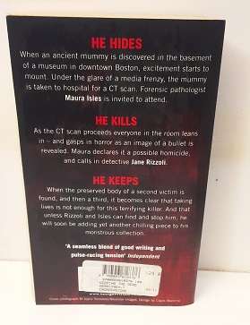 Book :   Keeping the dead - Tess Gerritsen