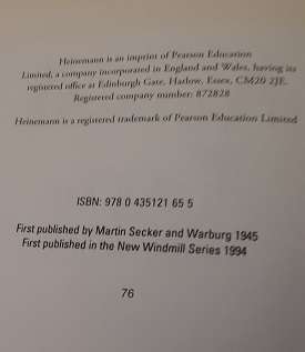 BOOKS - Animal Farm - George Orwell